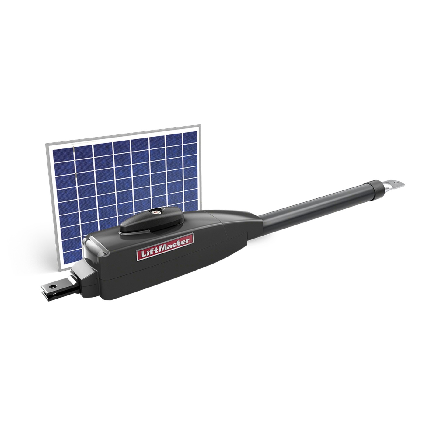 LiftMaster LA412 Single Arm Swing Gate Opener Package, Metal Control