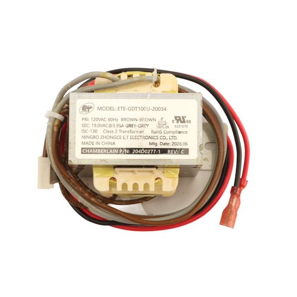 LiftMaster Transformer for Wi-Fi Battery Backup Openers for Door Opener Systems - 041D0277-1