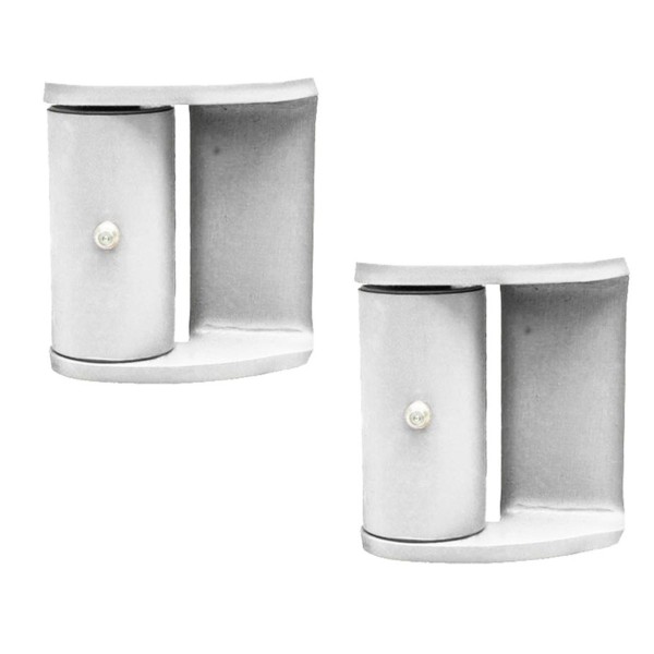 LiftMaster GORILLA Heavy Duty Hinge - Zinc Plated, Flat Mount, Both Sides (Pair) - 2060Z