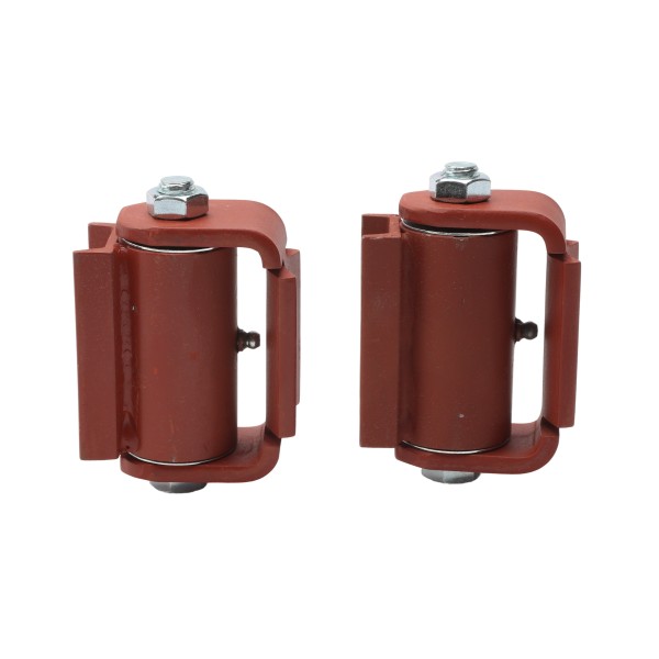 LiftMaster GUARDIAN Standard Hinge - Prime Coated, Round Mount, Both Sides (Pair) - 2110P