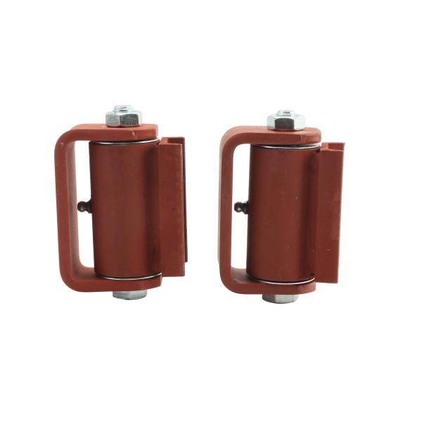 LiftMaster GUARDIAN Standard Hinge - Prime Coated, Flat to Gate, Round to Post (Pair) - 2115P