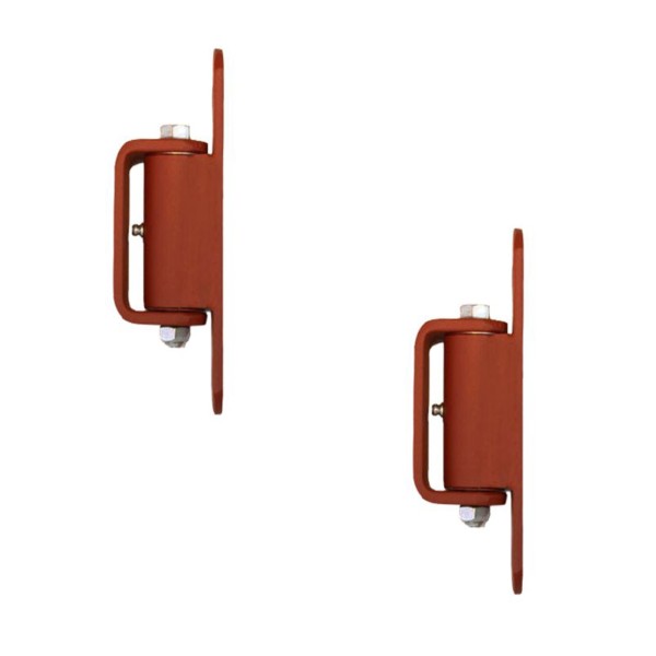 LiftMaster GUARDIAN Standard Hinge - Prime Coated, Flat to Gate, Bolt to Post (Pair) - 2125P