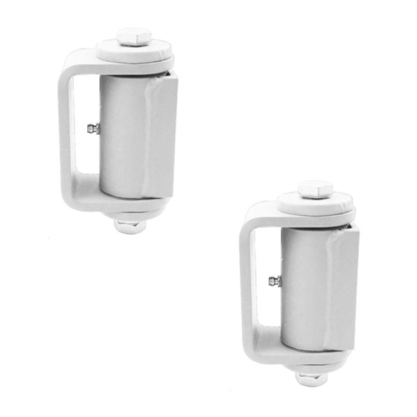 LiftMaster GUARDIAN Adjustable Hinge - Zinc Plated, Flat Mount, Both Sides (Pair) - 3100Z