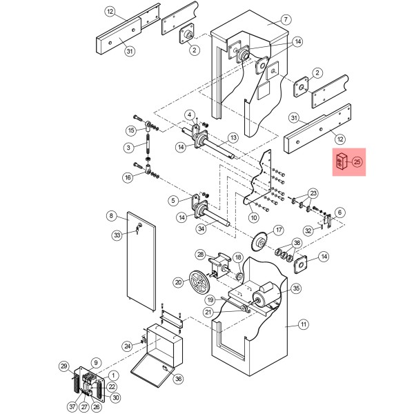 LiftMaster Toggle Switch And Outlet Combination - K23-8001
