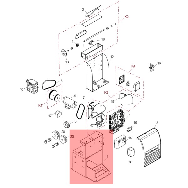 LiftMaster Chassis - K73-34718-1