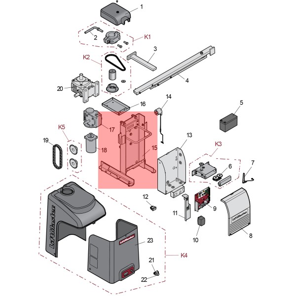 LiftMaster Chassis - K73-36109-1