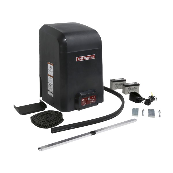 LiftMaster Slide Gate Opener - 1.5HP, 24VDC, Single Phase, With Photo Eye & Edge Kit - HDSL24UL