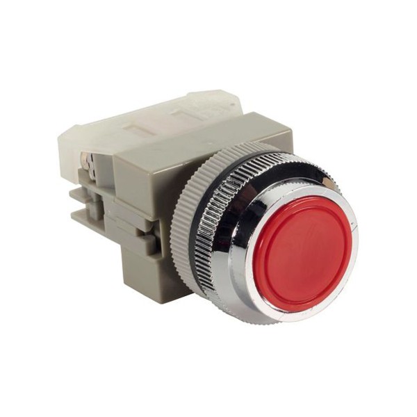 LiftMaster Pushbutton Switch, 6A, 120VAC, Red, (Closed) - K30-200-E