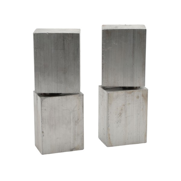 LiftMaster Elite Block Power Hinge - Flat Mount, Aluminum (Pair) - POWERHINGE3