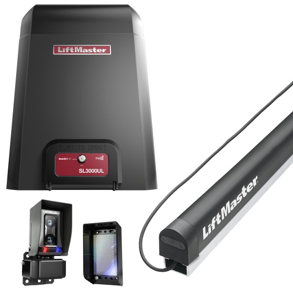 LiftMaster Slide Gate Opener - 1HP, 120-240VAC, Single Phase, With Photo Eye & Edge Kit - SL3000101UL