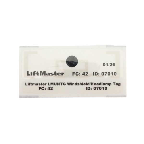 LiftMaster Special Order, Dual Purpose RFID Tag