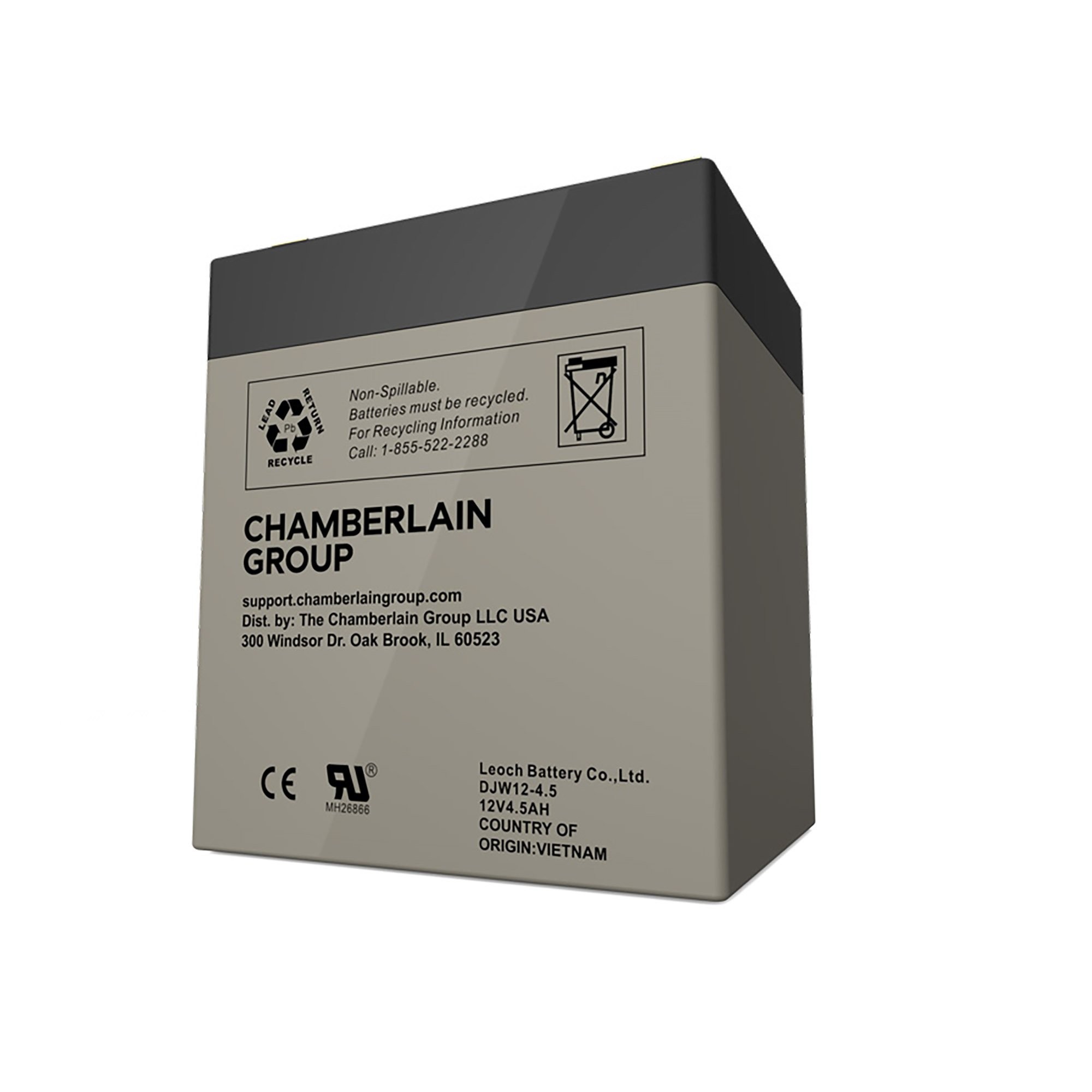 LiftMaster 12.5V 4.5Ah Garage Door Backup Battery - 485LM | Simple