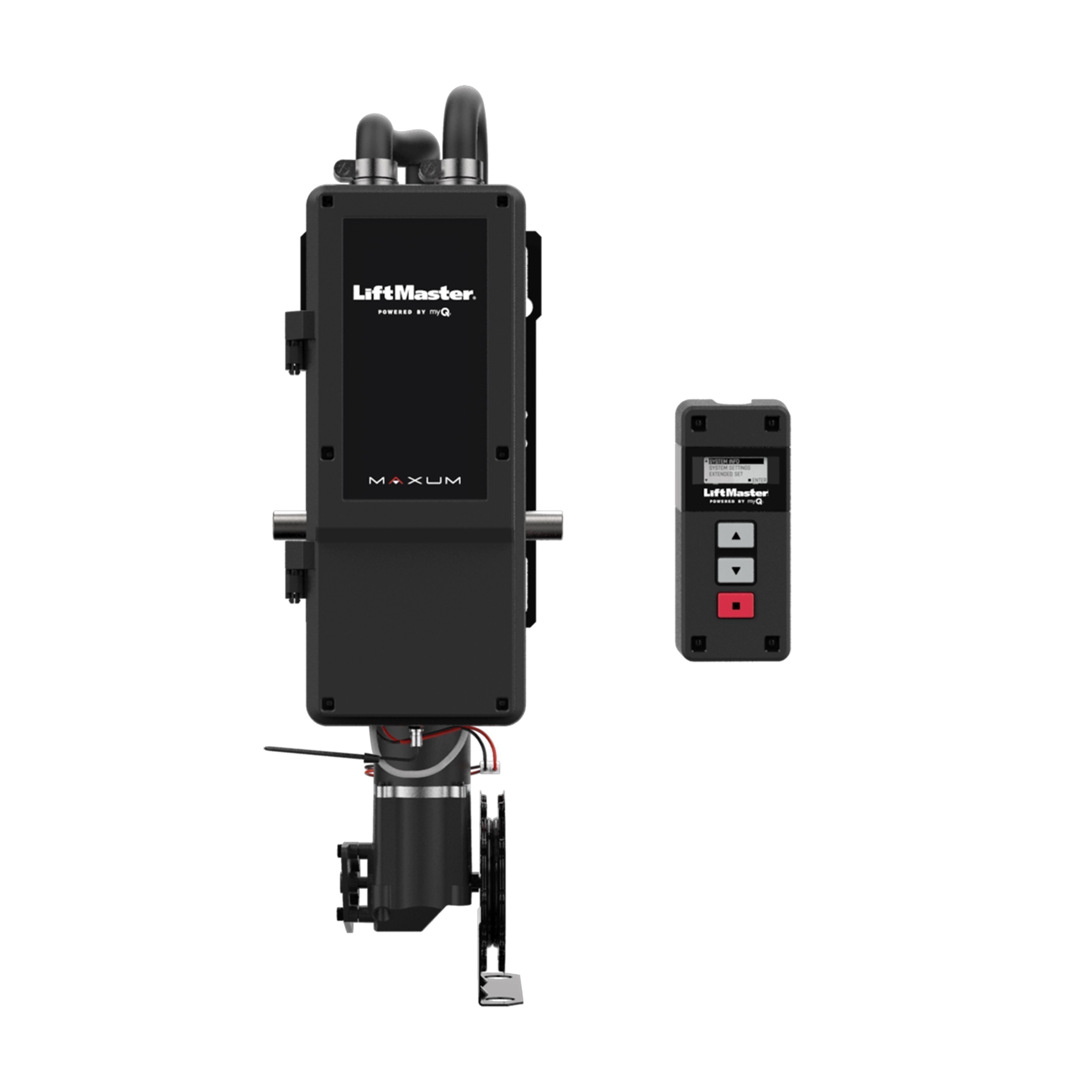 【ジャンク】LiftMaster 1/2 H.P. 本体(開閉機) LiftMaster MAXUM Standard Cycle Jackshaft Hoist Commercial Door