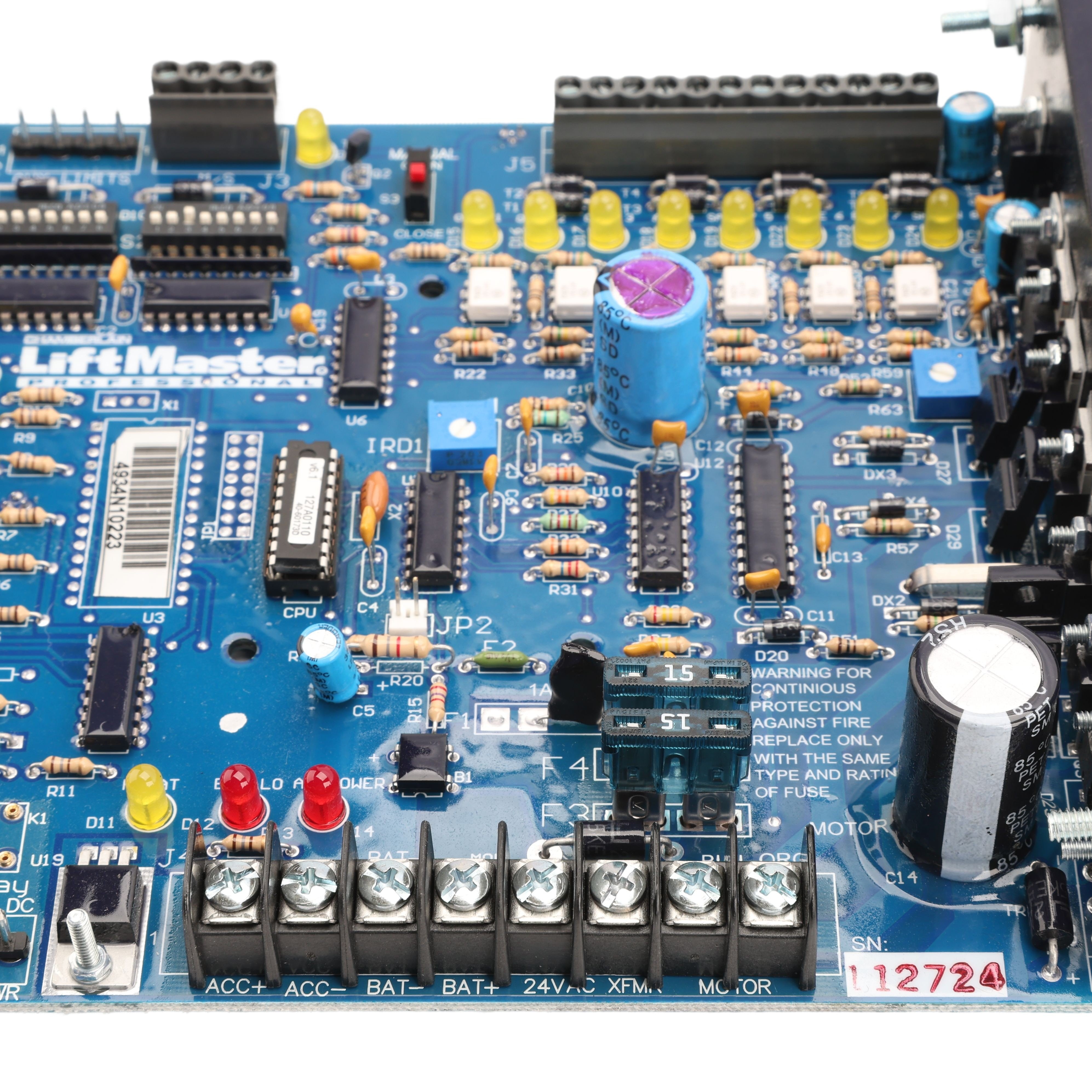 LiftMaster Control Board PCB for Mega Arm Barrier Gate Opener Systems ...