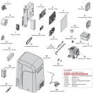 LiftMaster Power Switches And Wire Harness, HD - K41-0123-000