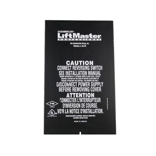 LiftMaster E-Box Cover, FDO, Left-Hand - 10-30739NM