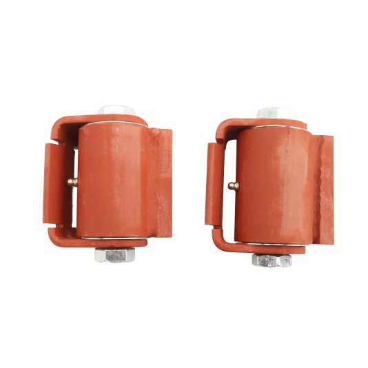 LiftMaster GUARDIAN Heavy Duty Hinge - Prime Coated, Round Mount, Both Sides (Pair) - 2010P