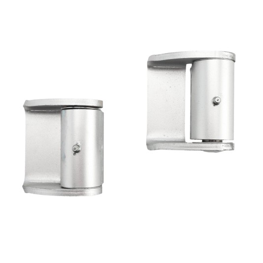 LiftMaster GORILLA Heavy Duty Hinge - Zinc Plated, Flat Mount, Both Sides (Pair) - 2060Z