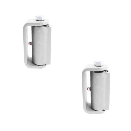 LiftMaster GUARDIAN Standard Hinge - Zinc Plated, Flat Mount, Both Sides (Pair) - 2100Z