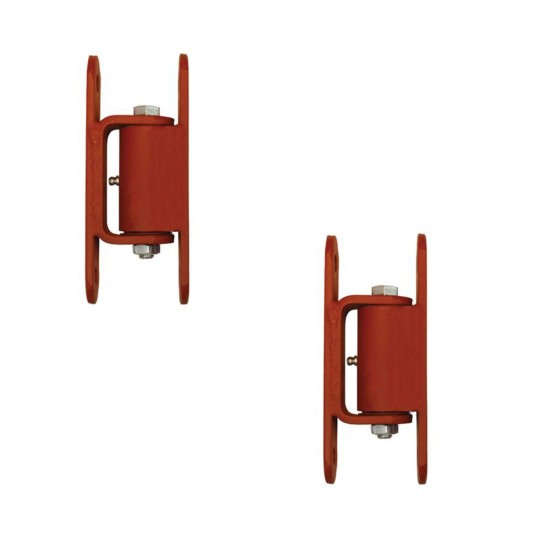 LiftMaster GUARDIAN Standard Hinge - Prime Coated, Bolt to Gate, Bolt to Post (Pair) - 2150P 