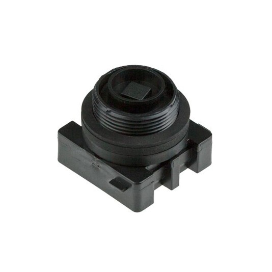 LiftMaster Push Button, Black, 1" Diameter - 30-111-2