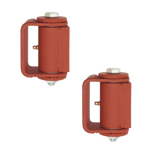 LiftMaster GUARDIAN Adjustable Hinge - Prime Coated, Flat Mount, Both Sides (Pair) - 3100P