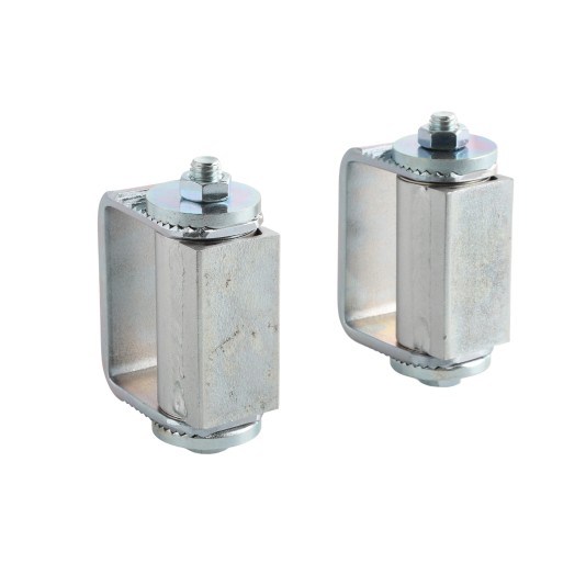 LiftMaster GUARDIAN Adjustable Hinge - Zinc Plated, Flat Mount, Both Sides (Pair) - 3100Z