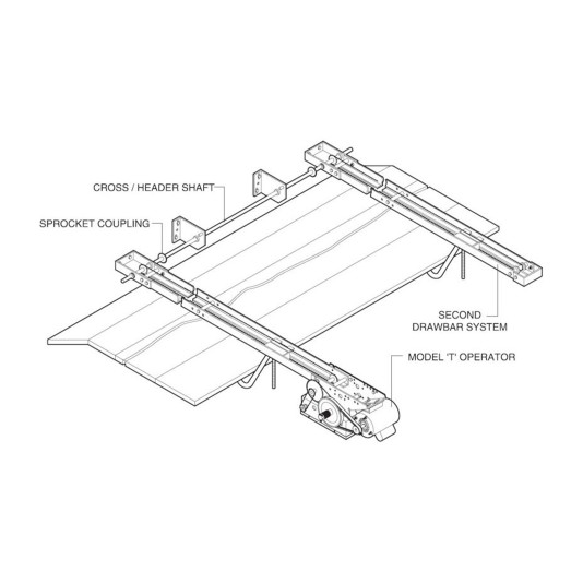 LiftMaster Dual Trolley Drive #48 Chain Modification - 65-5208