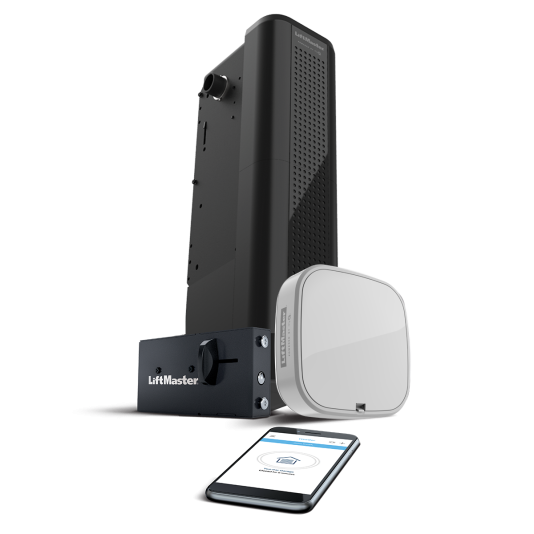 LiftMaster Heavy Duty Wall Mount Opener UL Certified to Lift Doors up to 1,100 lb w/ DC Motor, Battery Backup, Wi-Fi - 98032MC