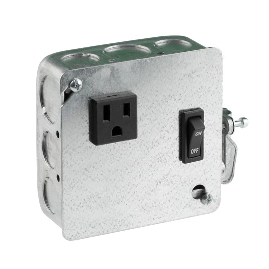 LiftMaster Receptacle And On/Off Switch, 120V - K10-36700