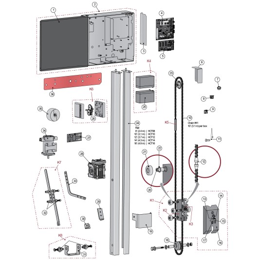 LiftMaster Mounting Plate - K10-37641