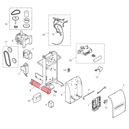 LiftMaster Chassis - K73-34637