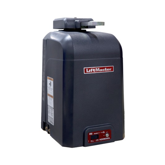 LiftMaster Commercial Swing Gate Opener - 1.5HP, 24VDC, 120/240 VAC Single Phase, With Photo Eye - HDSW24UL