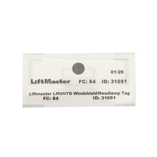 LiftMaster Dual Purpose RFID Tag - Headlamp or Windshield Placement