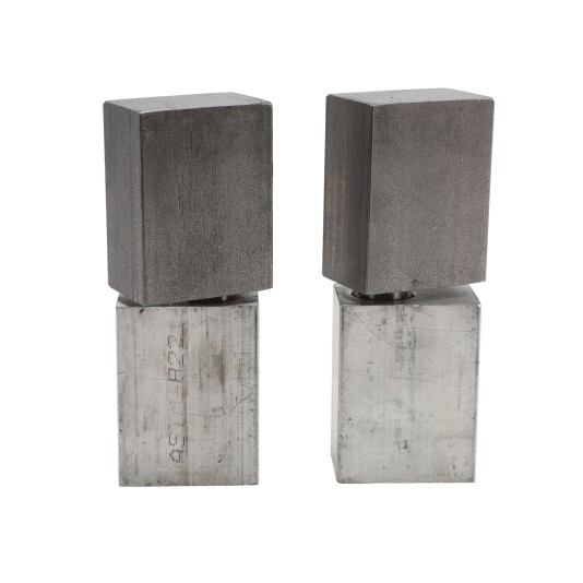 LiftMaster Elite Block Power Hinge - Flat Mount, Steel/Aluminum (Pair) - POWERHINGE2