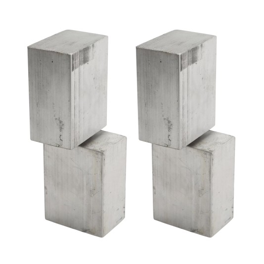 LiftMaster Elite Block Power Hinge - Flat Mount, Aluminum (Pair) - POWERHINGE3 (Hinge)