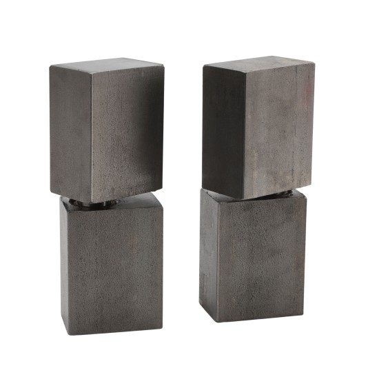 LiftMaster Elite Block Power Hinge - Flat Mount, Steel (Pair) - POWERHINGE