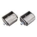 LiftMaster GUARDIAN Heavy Duty Hinge - Unfinished, Flat Mount, Both Sides (Pair) - 2000U 