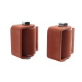LiftMaster GUARDIAN Heavy Duty Hinge for Gate Openers - Prime Coated, Flat to Gate, Round to Post (Pair) - 2015P
