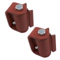 LiftMaster GUARDIAN Standard Hinge - Prime Coated, Round Mount, Both Sides (Pair) - 2110P