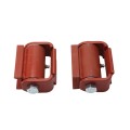 LiftMaster GUARDIAN Standard Hinge - Prime Coated, Round Mount, Both Sides (Pair) - 2110P