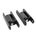 LiftMaster GUARDIAN Standard Hinge - Black Powder Coat, Bolt to Gate, Bolt to Post (Pair) - 2150B (Hinge)