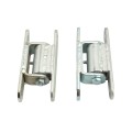 LiftMaster GUARDIAN Bolt-On Mounted Roller Cage Bearing Gate Hinge (Pair) Zinc Plated - 2150Z