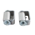 LiftMaster GUARDIAN Adjustable Flat Mounted Roller Cage Bearing Gate Hinge (Pair) Prime Coated - 3100P