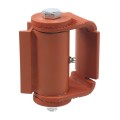 LiftMaster GUARDIAN Adjustable Hinge - Prime Coated, Round Mount, Both Sides (Pair) - 3110P
