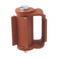 LiftMaster GUARDIAN Adjustable Hinge - Prime Coated, Round Mount, Both Sides (Pair) - 3110P