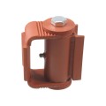 LiftMaster GUARDIAN Adjustable Hinge - Prime Coated, Round Mount, Both Sides (Pair) - 3110P
