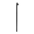 LiftMaster 64" Heavy-Duty Black Steel Gooseneck Pedestal - (In Ground Mount) - 50-PED64 (Access Control Solutions)