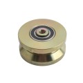 LiftMaster 4" Power Wheel Cold-Rolled Steel With Gold-Zinc Plating (Pair) - AH107 (Accessories)