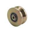 LiftMaster 4" Power Wheel Cold-Rolled Steel With Gold-Zinc Plating (Pair) - AH107 (Accessories)